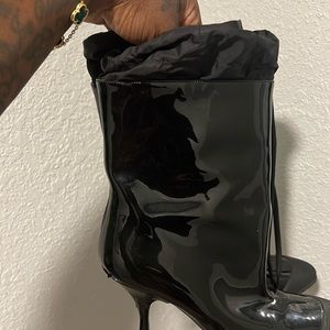 Miu Miu patent boots. Great condition